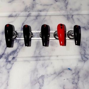 Red Bottom Press on Nails